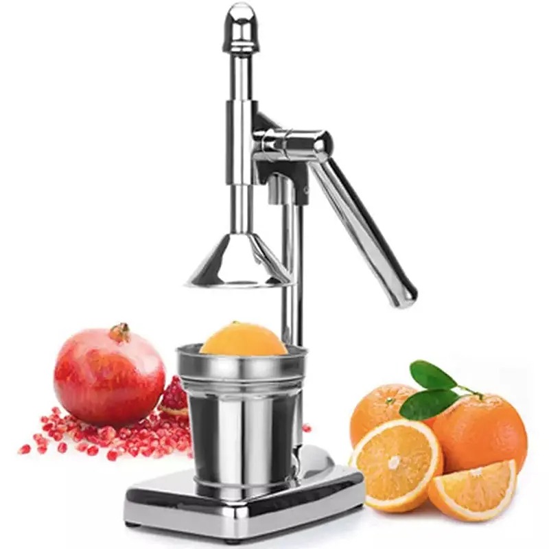 Image de Ge Presse agrumes Grenade - orange manuel à levier en acier Inox - Unbranded