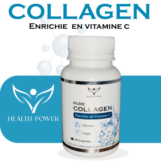 HEALTH POWER PACK BIOTINE 90 COMPRIMES + PURE COLLAGENE 90 COMPRIMES