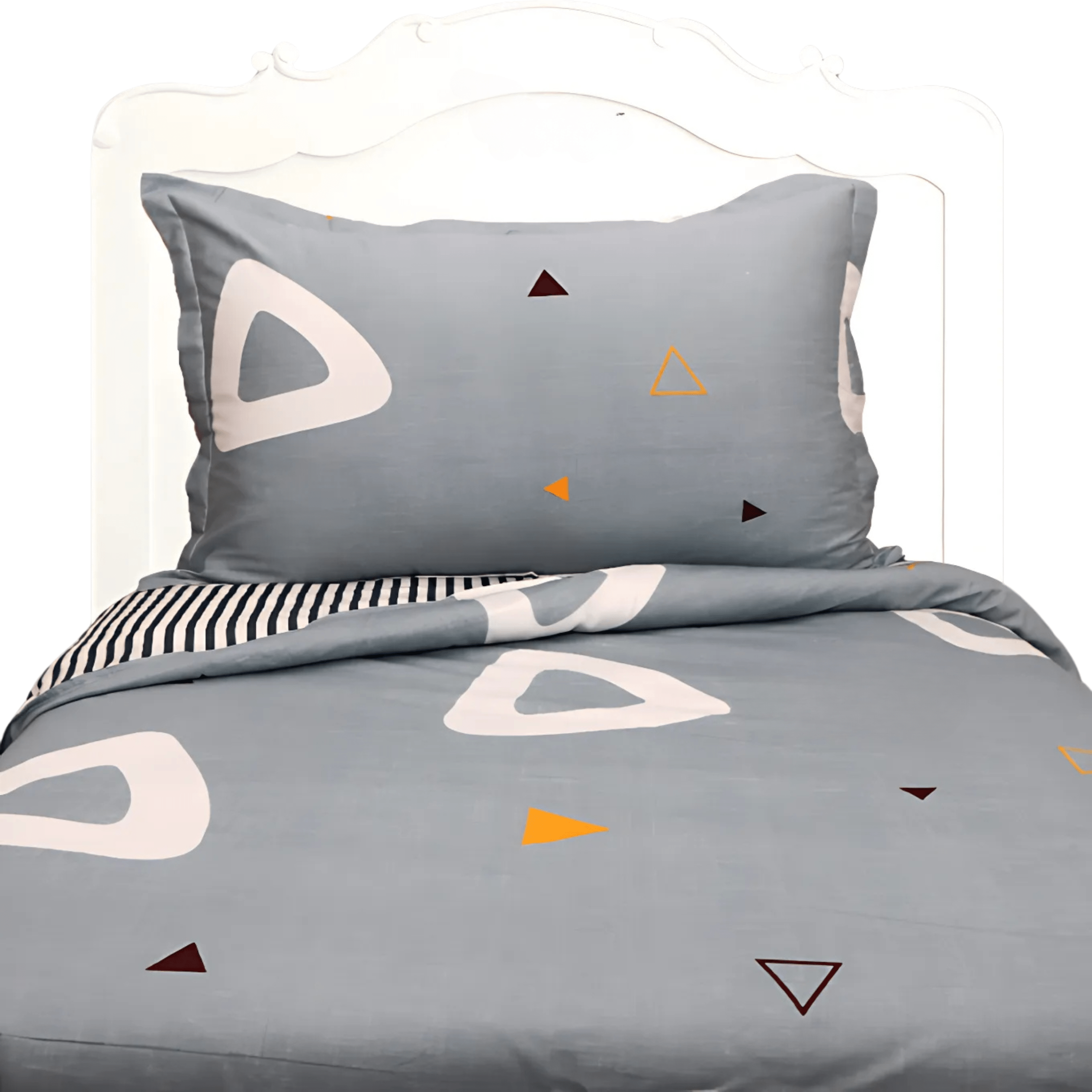 Image de Housse de Couette 2 Faces avec 1 Taie d'Oreiller - Unbranded