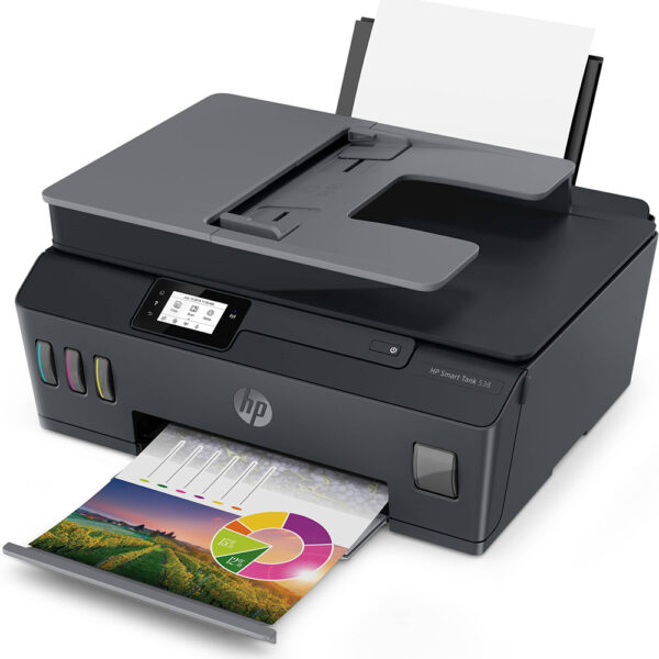 HP Smart Tank 530 – Imprimante Multifonction à Réservoirs Rechargeables Sans Fil