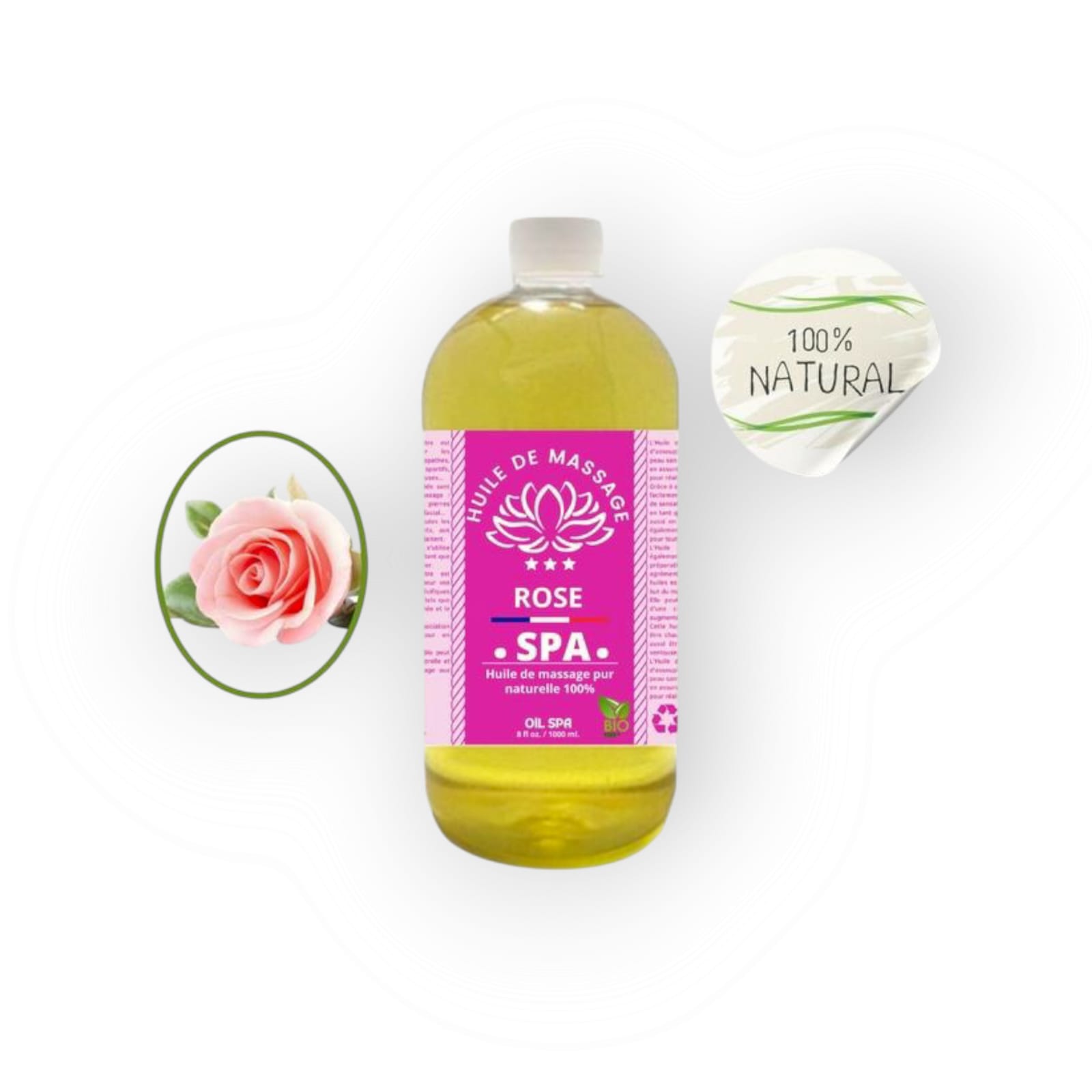 Image de Huile De Massage Florales - SPA - Unbranded