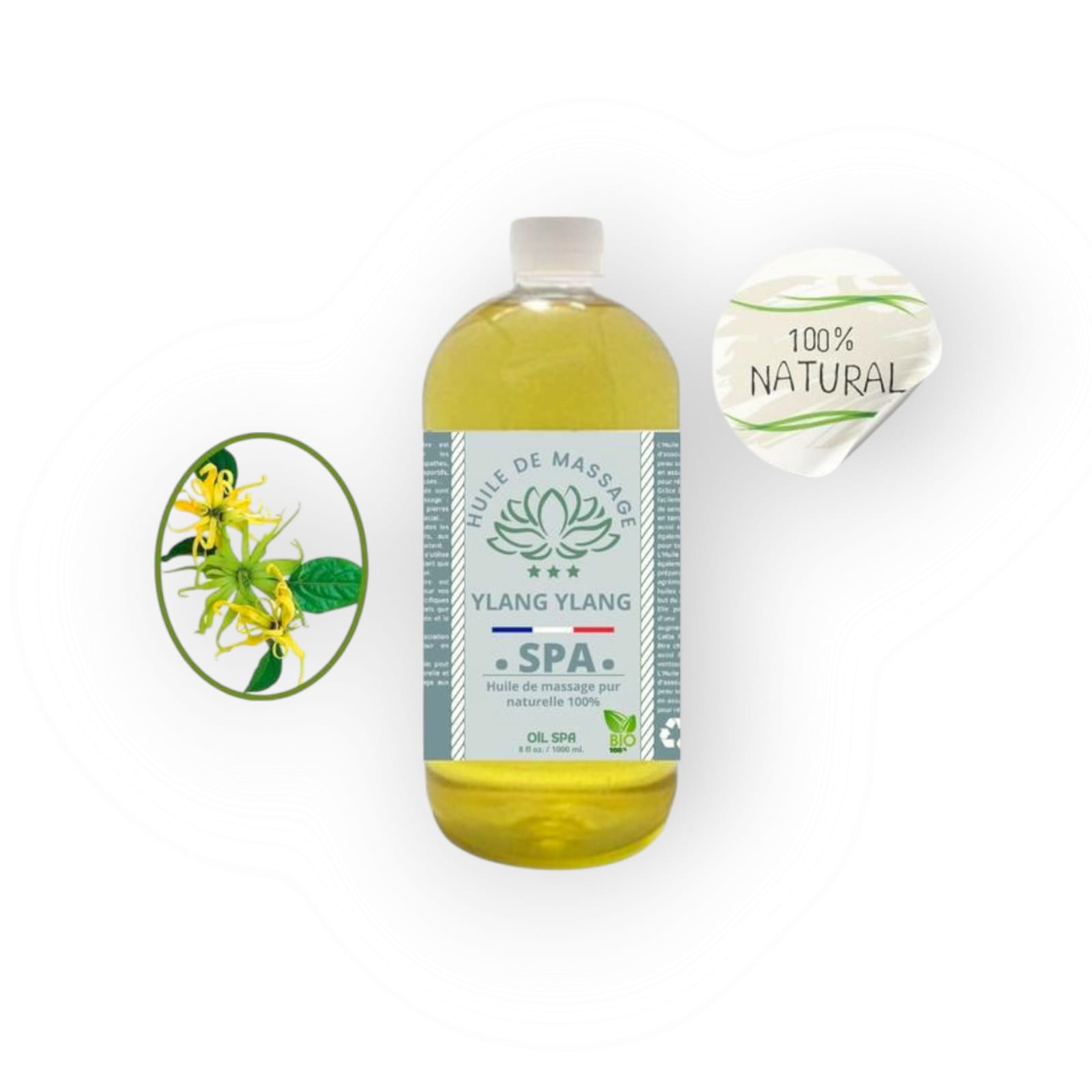 Image de Huile De Massage Florales - SPA - Unbranded