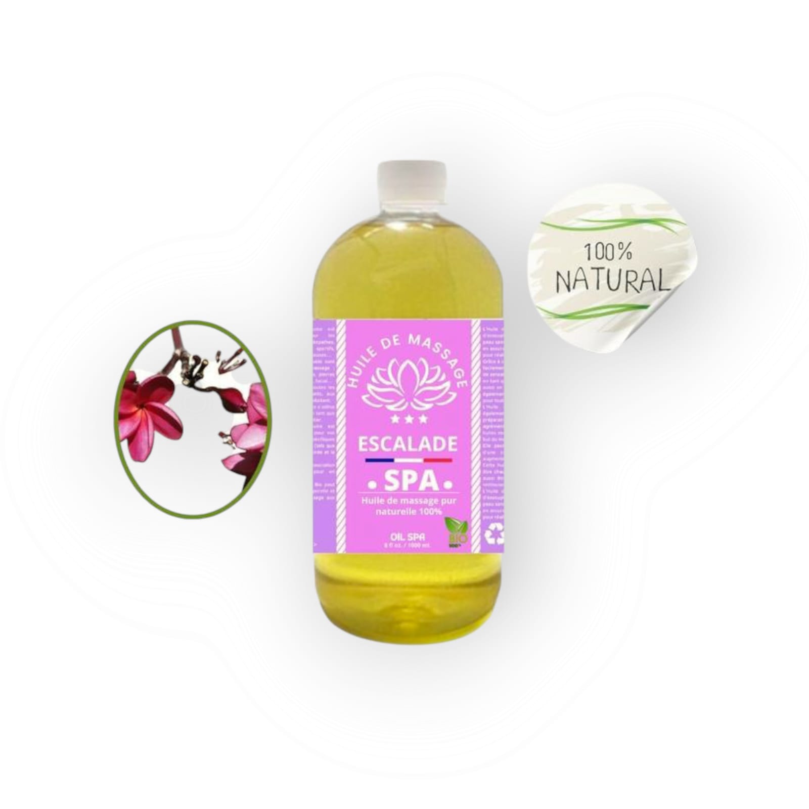 Image de Huile De Massage Florales - SPA - Unbranded