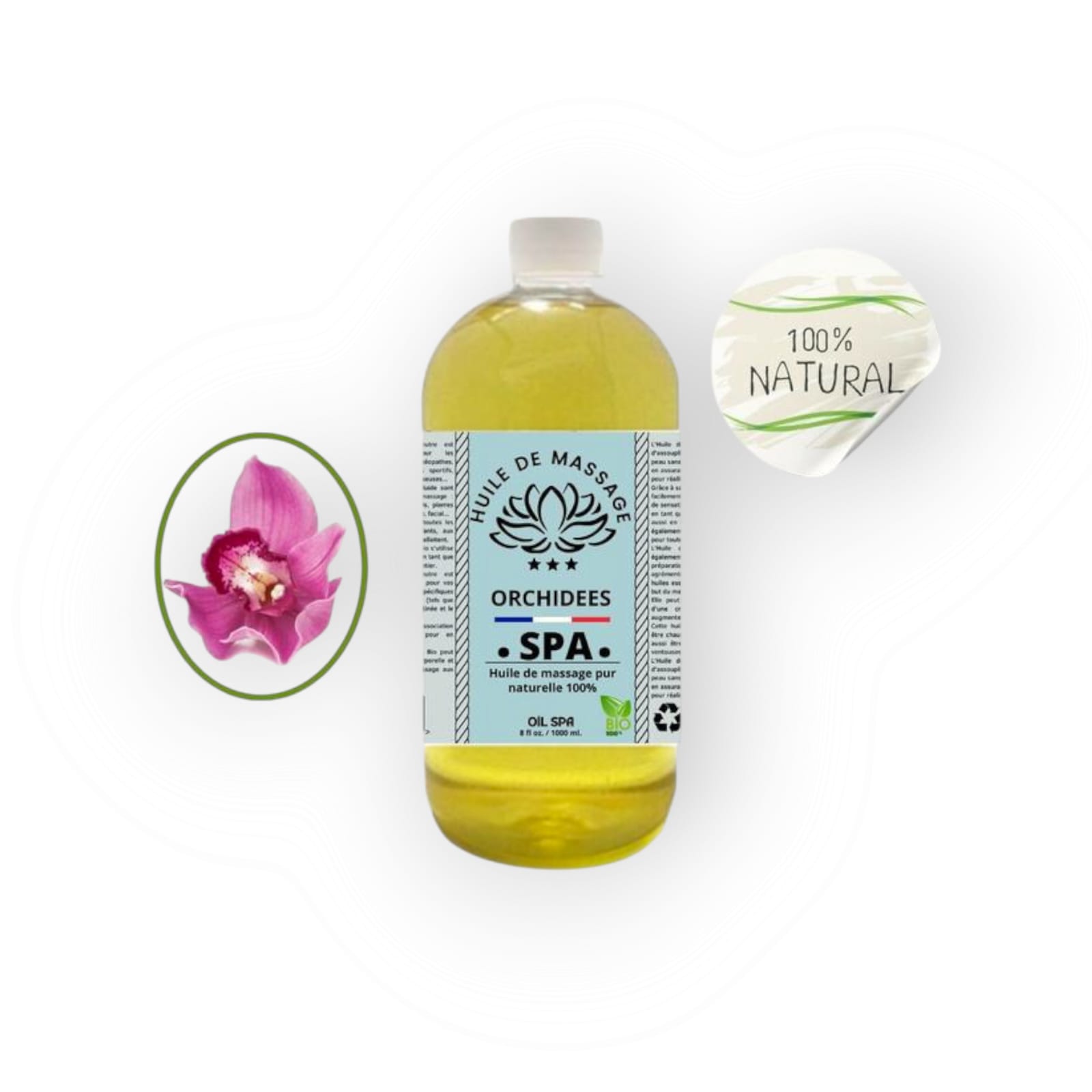 Image de Huile De Massage Florales - SPA - Unbranded