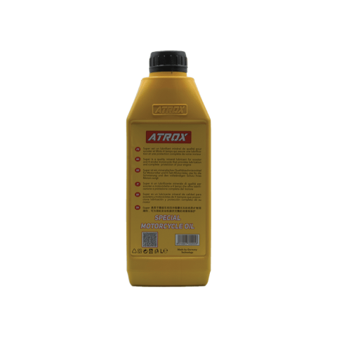 Huile de Moteur pour Moto à Moteur 4 Temps SAE 20W-50 – ATROX