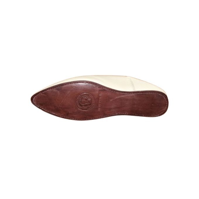 Jabador Maroc Babouche ROYALE qualité supérieure -blanc cassé
