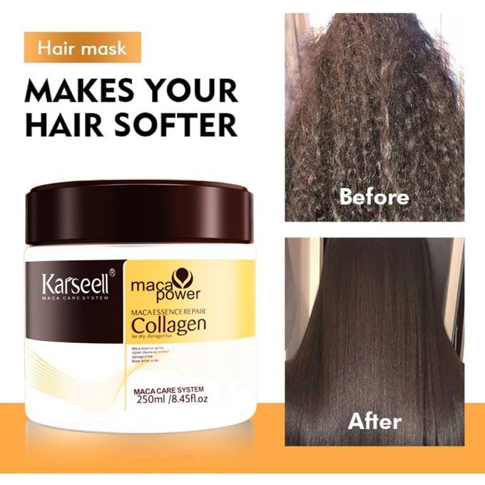 Karseell Collagen Hair Treatment Deep Repair Conditioning Argan Oil 250 Ml