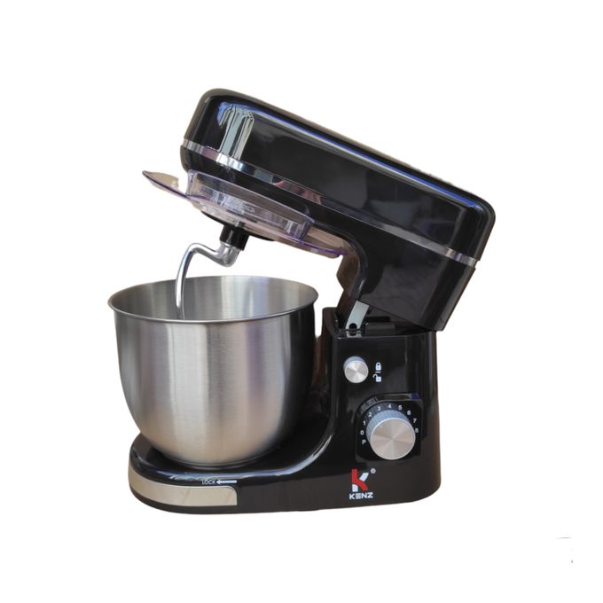 Image de Kenz Robot Cuisine Pétrin 5 LITRES 1300W 8 VITESSE Noire ARTICLE 5834 - Unbranded