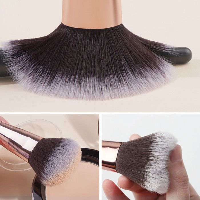 Kit de 20 Pinceaux de maquillage - Noir et Doré