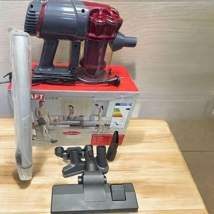 Image de Kraft line Aspirateur 4 en 1 à main 2500W, tube d'aspiration en aluminium, technologie sans sac cyclonique - Unbranded