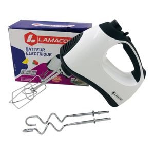 Image de Lamacom Batteur Électrique 300 Watt à Main 5 Vitesses + Bouton Turbo - Unbranded
