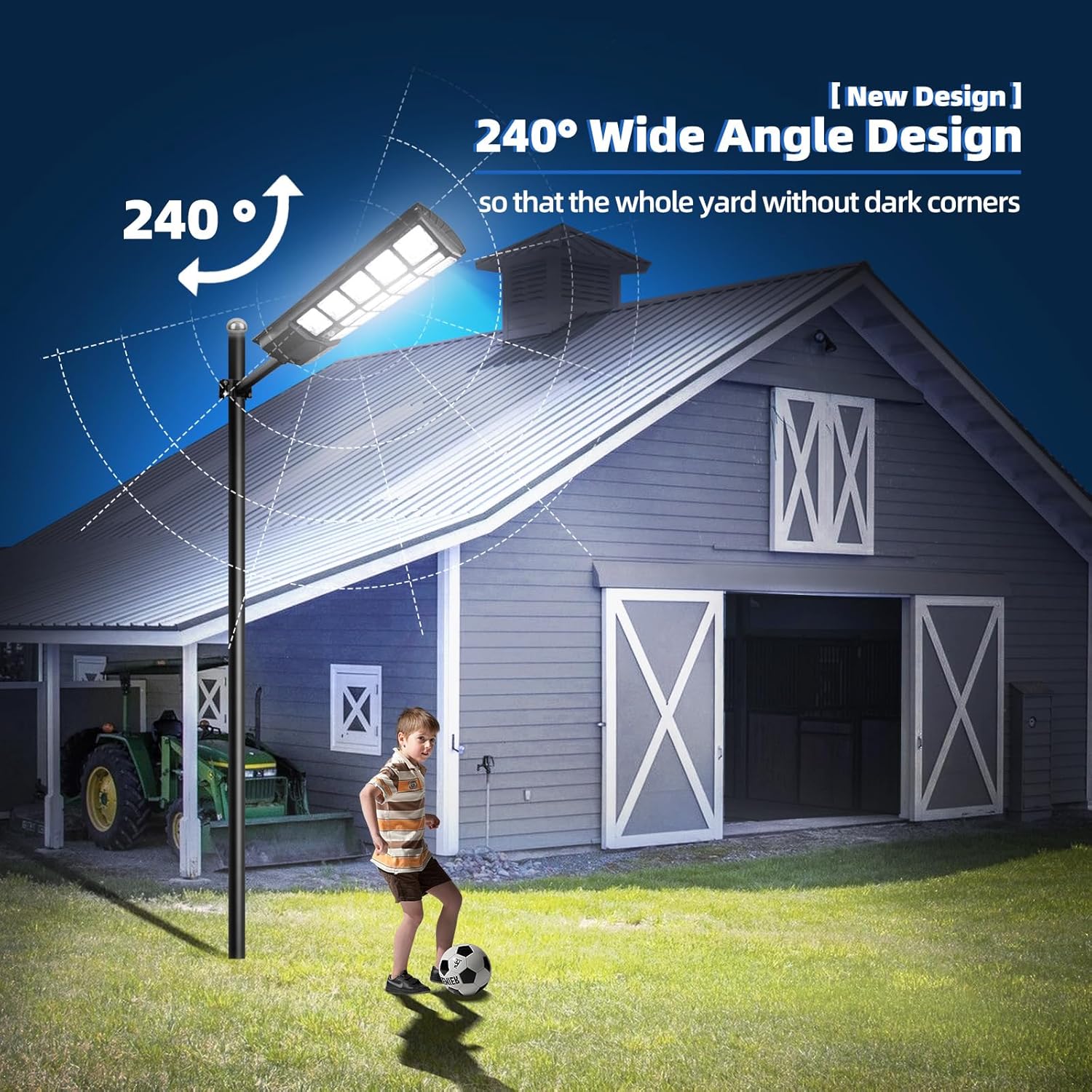 Lampe Solaire avec Détecteur de Mouvement Applique murale extérieur étanche