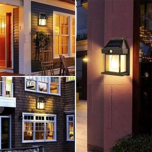 Lampes Solaires pour Cour , appliques LED d'extérieur étanches IP65