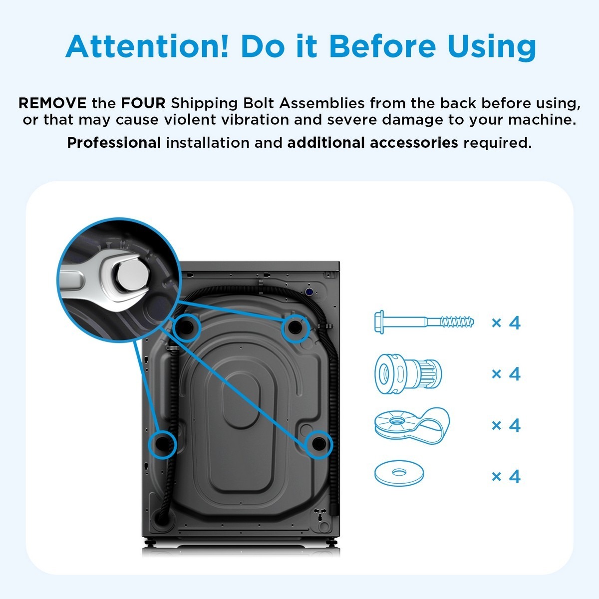 Laveuse-sécheuse intelligente Midea 10/7 kg avec moteur à onduleur BLDC, 1400 tr/min, machine combinée de lavage et de séchage à chargement frontal entièrement automatique, Wi-Fi, 16 programmes - Allergie/Soin à la vapeur/Nettoyage automatique, ...