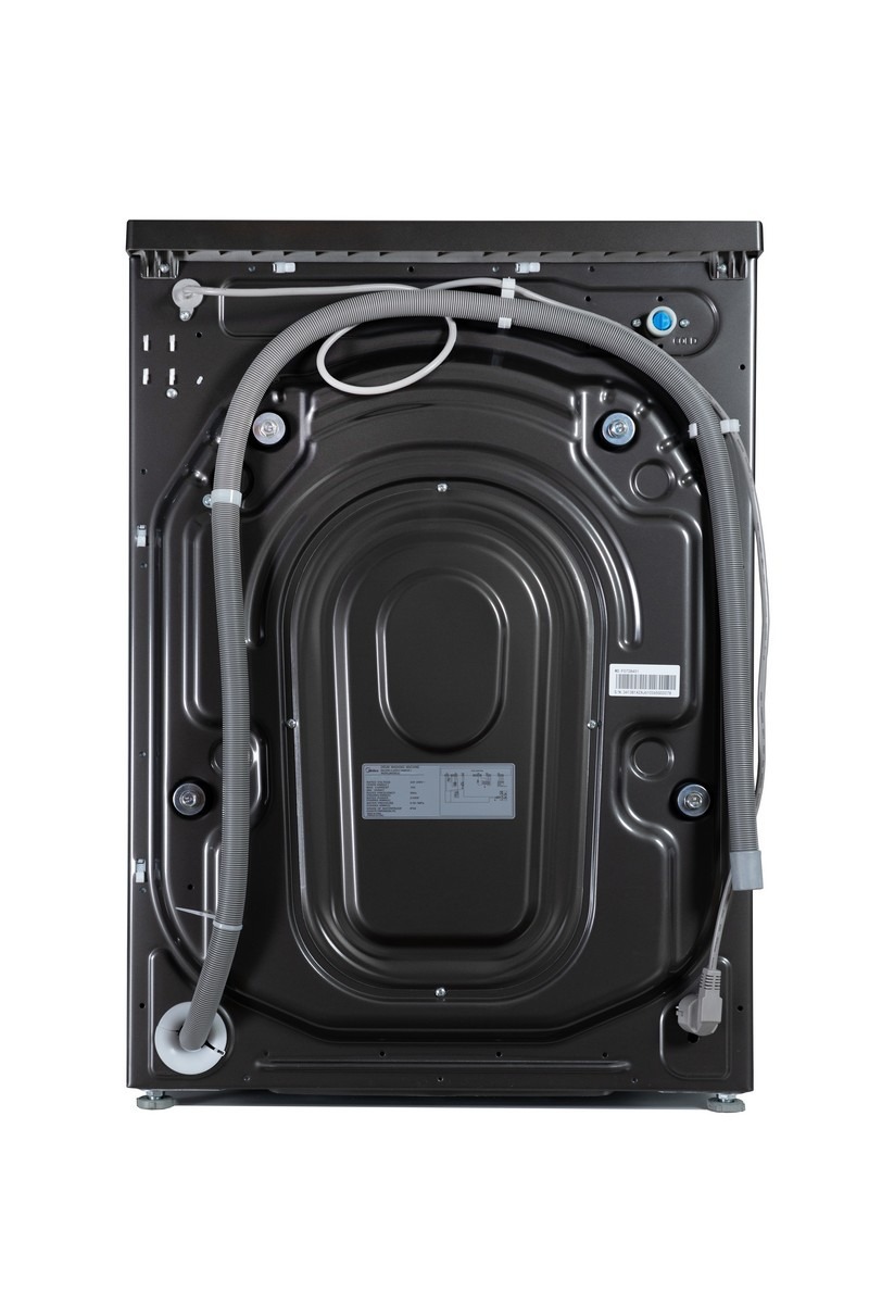 Laveuse-sécheuse intelligente Midea 10/7 kg avec moteur à onduleur BLDC, 1400 tr/min, machine combinée de lavage et de séchage à chargement frontal entièrement automatique, Wi-Fi, 16 programmes - Allergie/Soin à la vapeur/Nettoyage automatique, ...