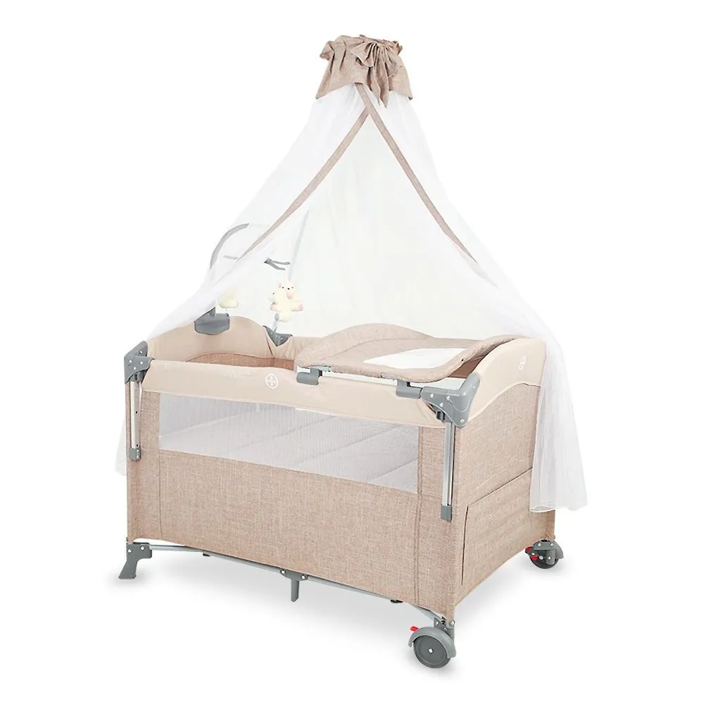 Lit bébé Cododo Parc 3 en 1 Tissu Réspirant – Coolbaby