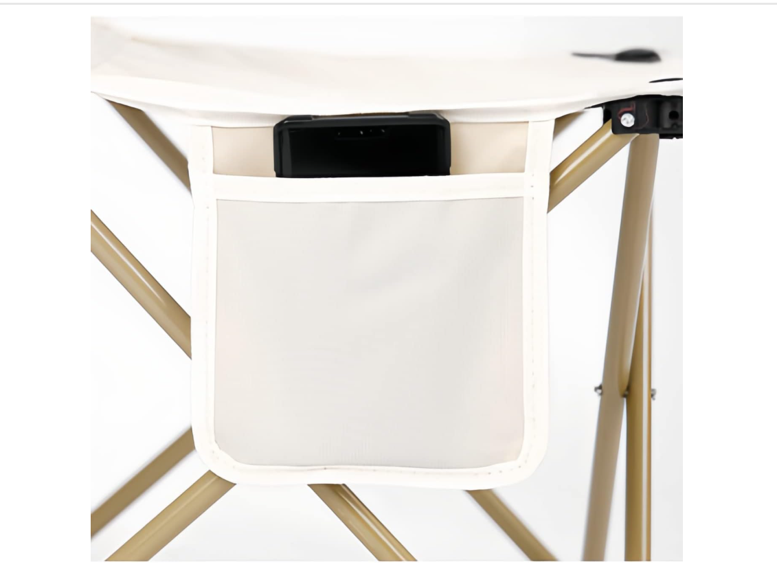Image de Lot = Table + 2 chaises Portables et Pliantes pour Pique-Nic