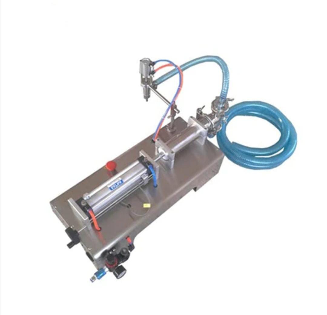 Machine de remplissage de liquide entièrement pneumatique horizontale MXBAOHENG pour shampoing, eau 300-2500 ml