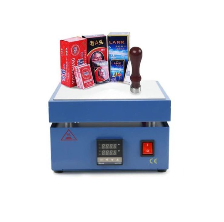 Machine d'emballage de cellophane, thermo scellage, Petite boîte de Parfum , de Cigarette Manuelle