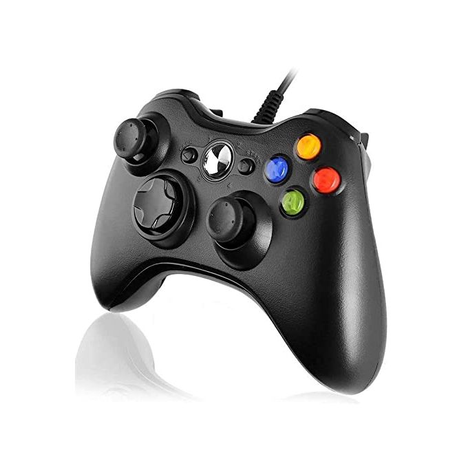 Manette Xbox 360 &amp; PC Jeux Vidéo Avec Fil Haut Qualité