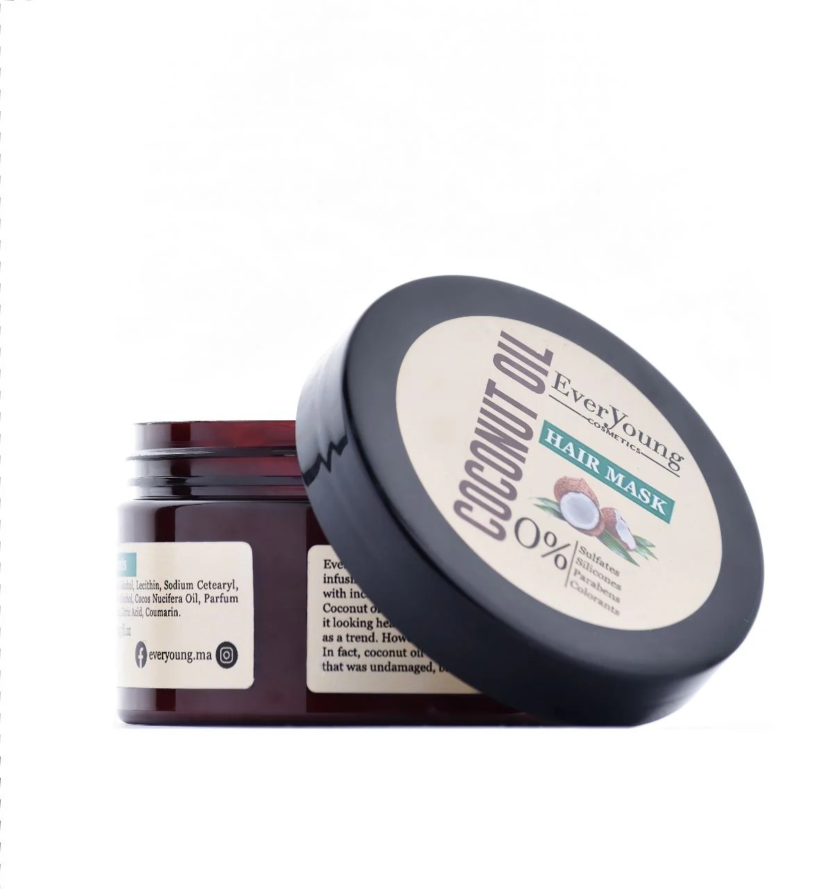 Image de Masque cheveux hydratant Noix de Coco ( 250gr) - Unbranded