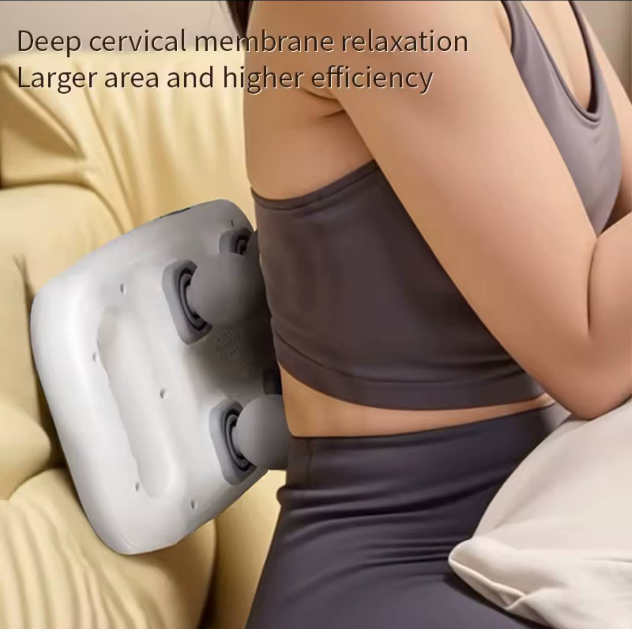 Masseur corporel complet, 4 têtes, 20 intensités, 6 modes
