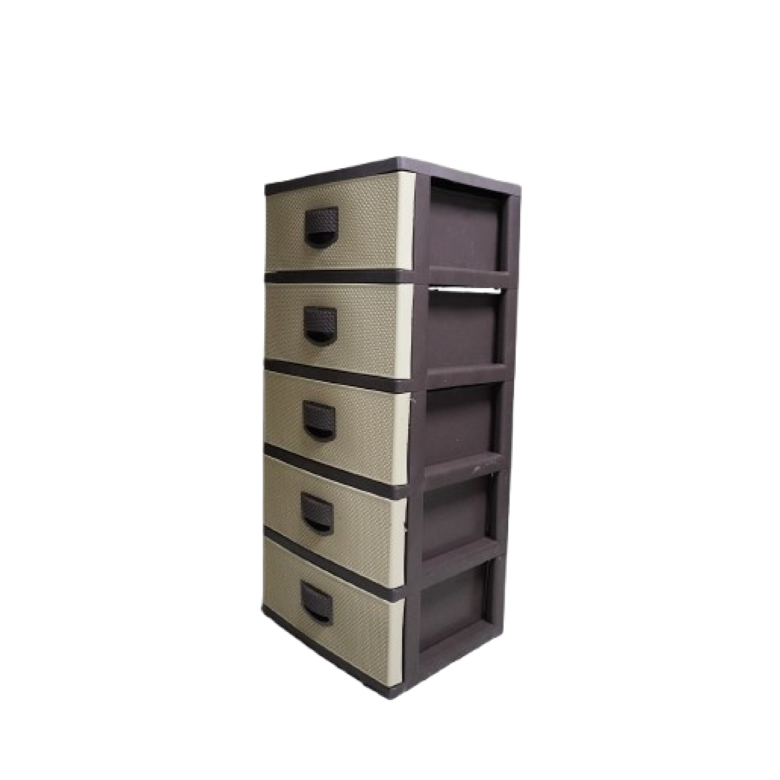 Meuble de rangement plastique avec 5 tiroirs