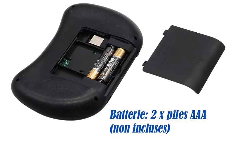 Image de Mini Clavier sans Fil rétro-éclairé Touchpad pour Multimédia Android Smart TV PC - Unbranded