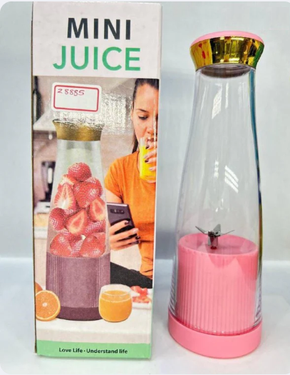 Mini mixeur de Mini Juice , portable, Electrique rechargeable sans fil, 380 ml