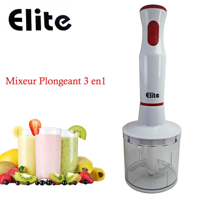 Mixeur Plongeant 4en1  - ELITE 200W