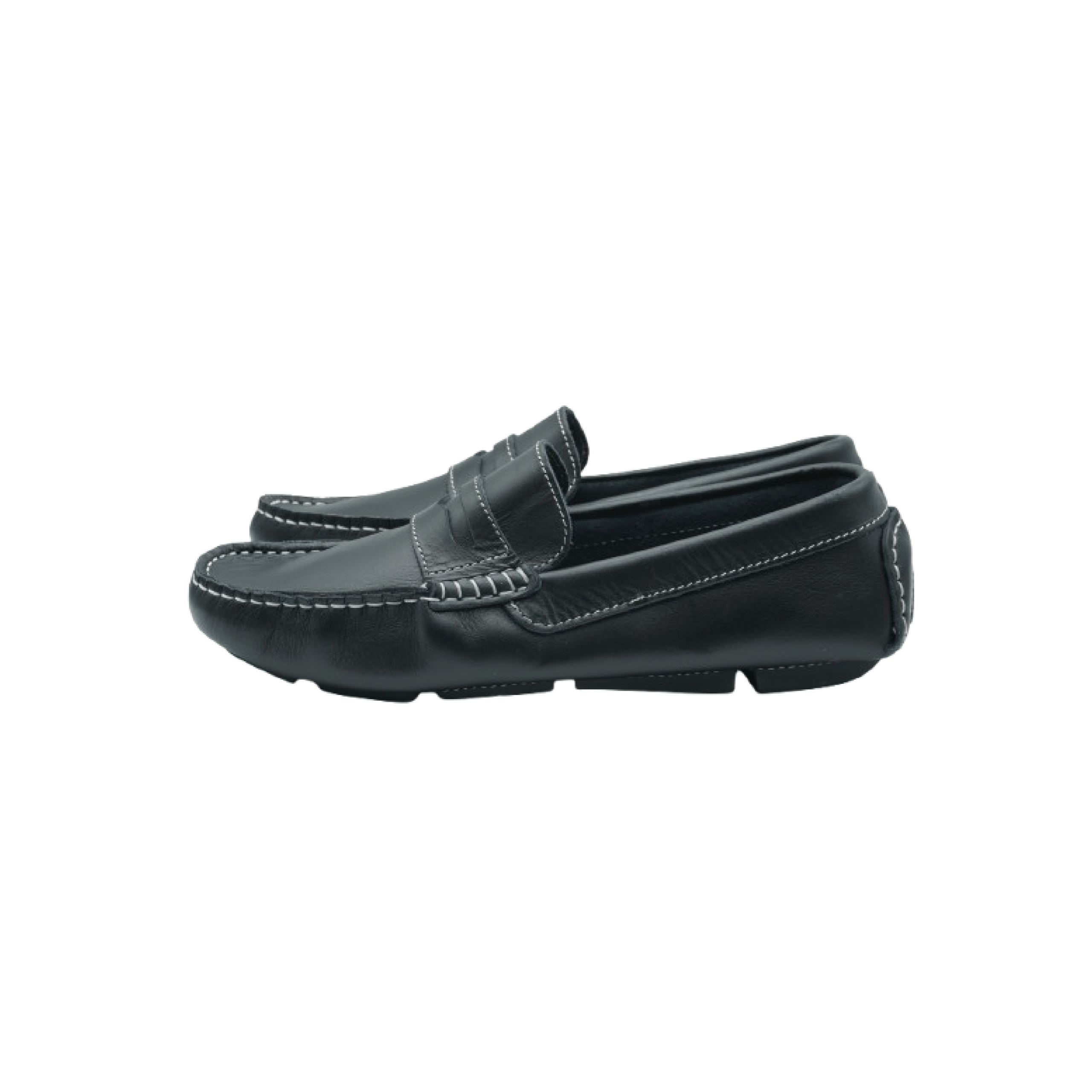 Image de Mocassins Hommes en cuir Noir - Unbranded