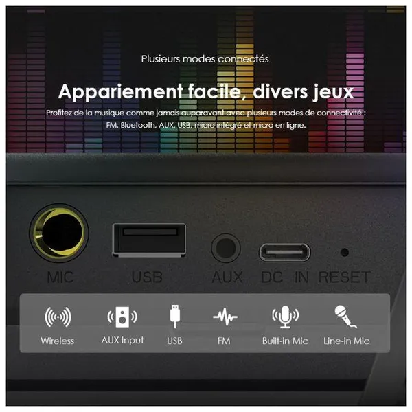 oraimo Boom Haut-parleur sans fil 30W