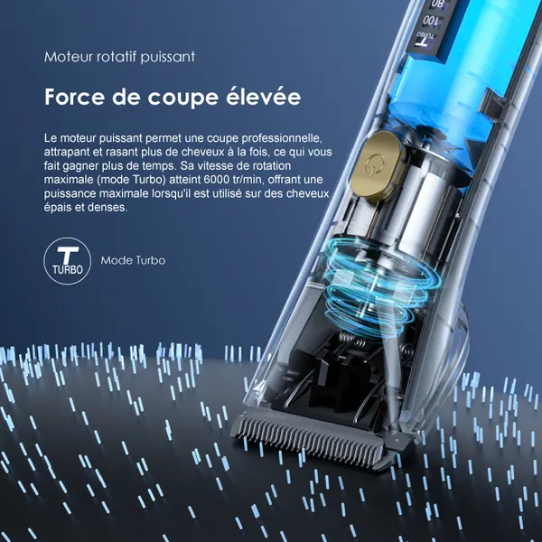 oraimo Smart Clipper Plus Tondeuse à cheveux sans fil
