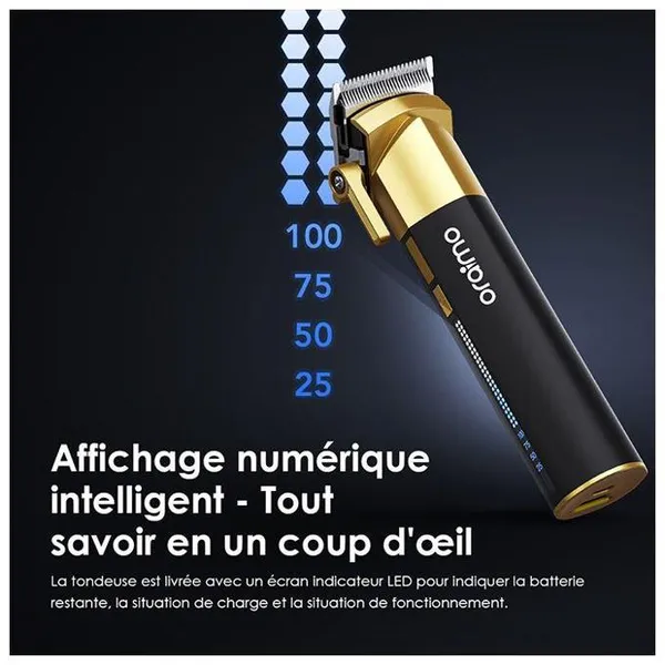 oraimo SmartClipper 2 Tondeuse à cheveux auto-affûtante