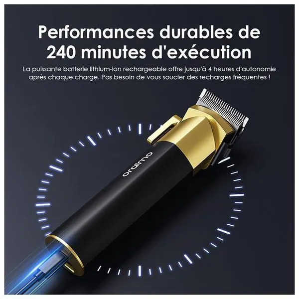 oraimo SmartClipper 2 Tondeuse à cheveux auto-affûtante