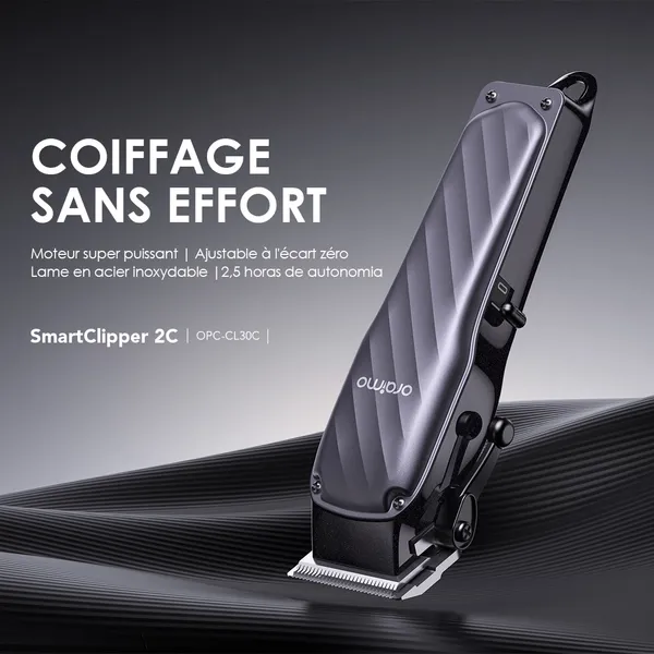 oraimo SmartClipper 2C Tondeuse à cheveux professionnelle