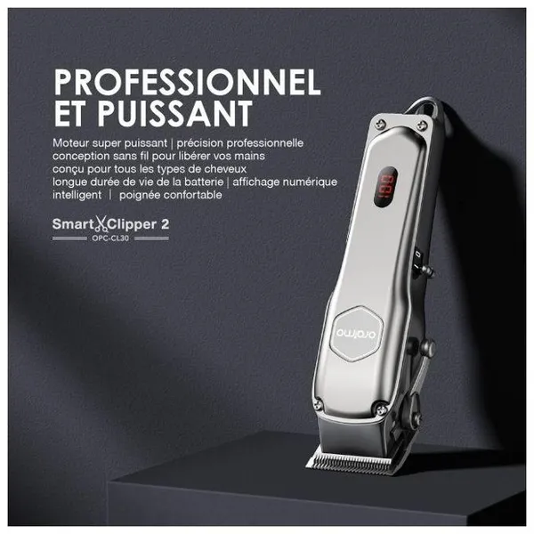 oraimo SmartClipper2 Tondeuse à cheveux professionnelle