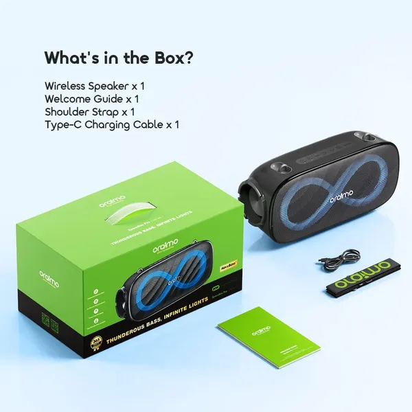oraimo SpaceBox Pro Enceinte sans fil SpaceBox Pro 80 W