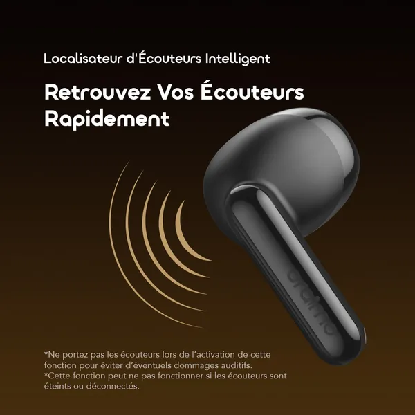 Image de oraimo SpaceBuds Air 38 Heures Localisateur Intelligent Écouteurs Sans Fil Véritables
