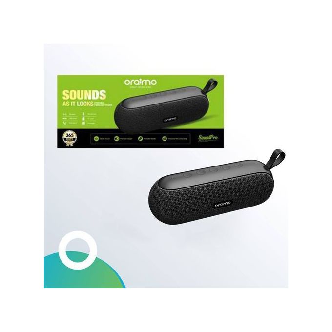 Oraimo Speaker SoundPro, 10 W, Sans Fil, Bluetooth, Compatible Radio avec Disque USB