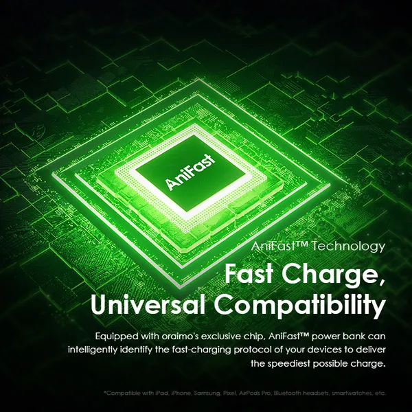 oraimo Traveler 3 Lit 27000mAh 15W Power Bank