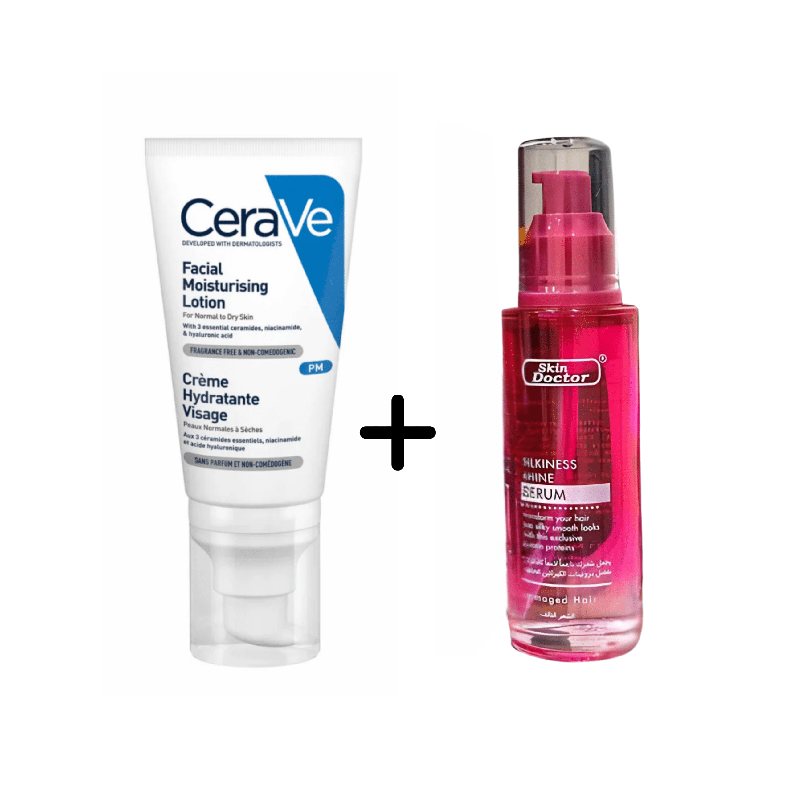 Pack Éclat &amp; Hydratation – Soin Visage &amp; Cheveux ✨💖