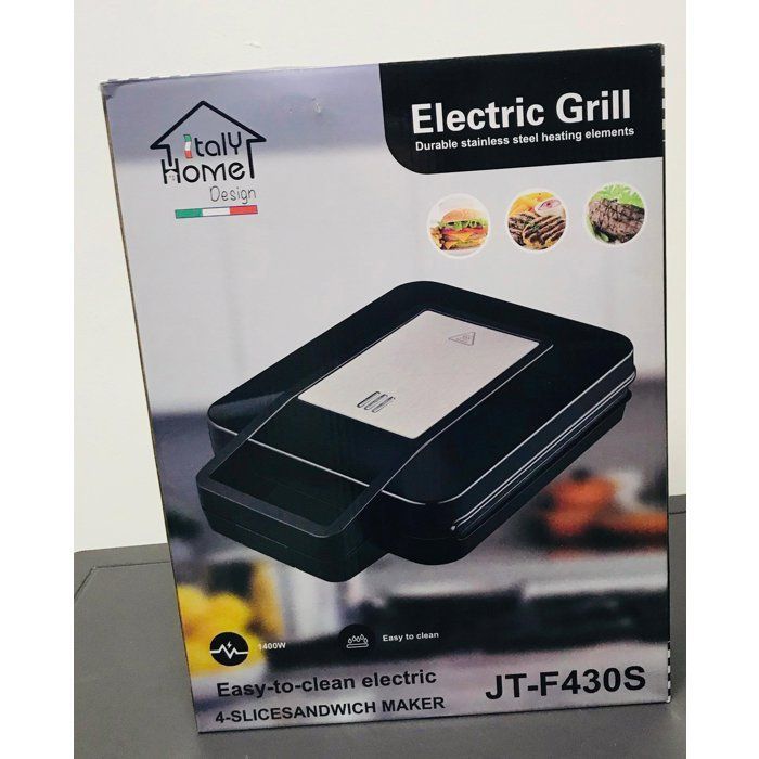 PANINI-Machine à panin-Machine a sandwich-i 4 Tranches électrique 1400W