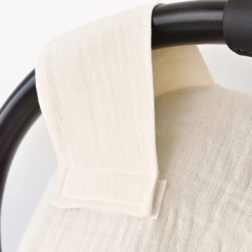 Image de Pare-soleil/vent pour siège-auto en mousseline de coton - Unbranded