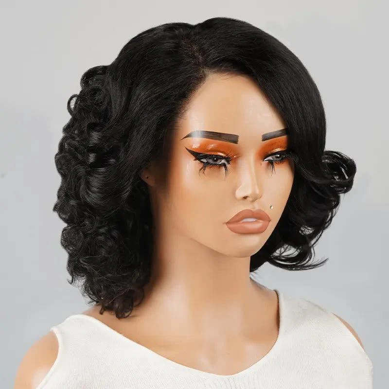 Image de Perruque cheveux courts - Noir 12inch/30.45cm - Unbranded