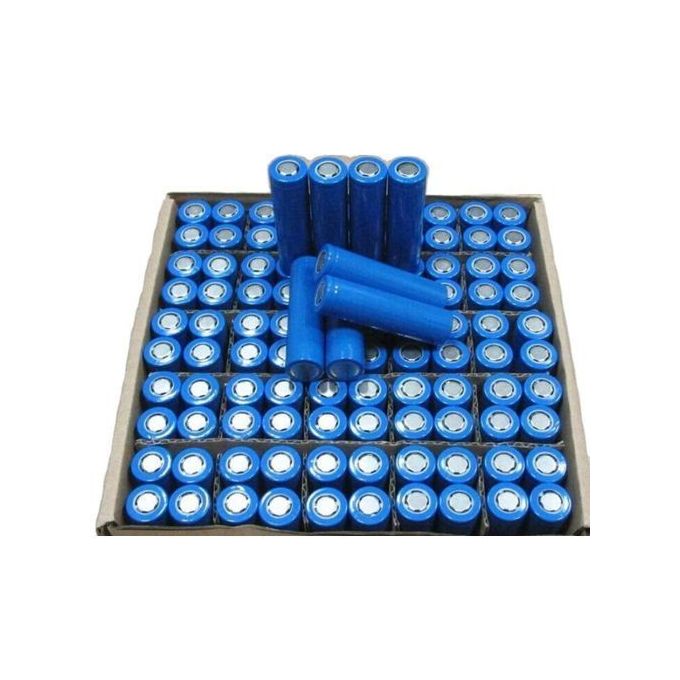 Image de PILES 8 batteries 3.7V sans Tête 18650 Li-ion rechargeables 6800 mah Sans emballage - Unbranded