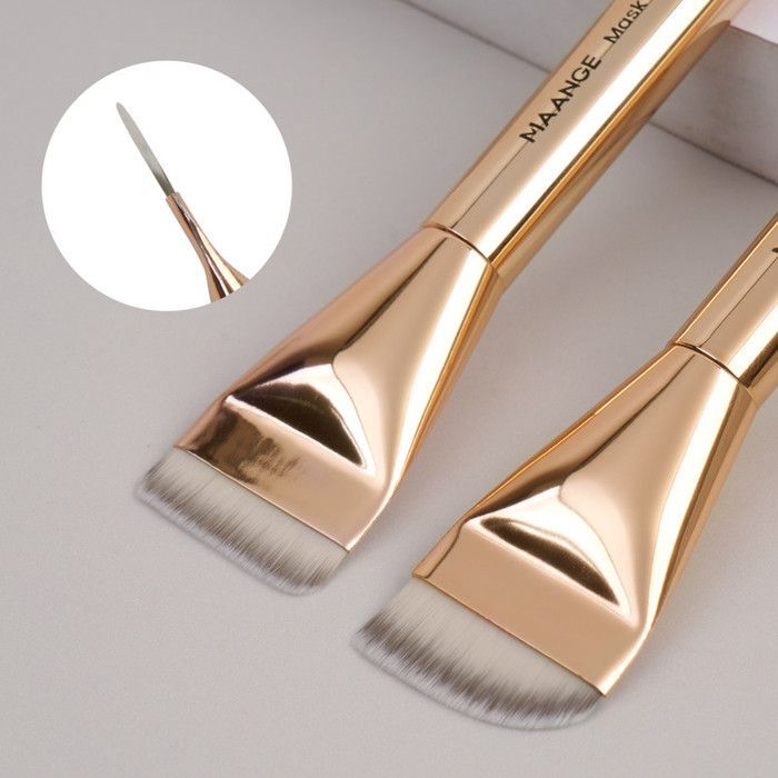 Pinceaux de maquillage - MAANGE - 2pcs - Nylon - Doux - Portable
