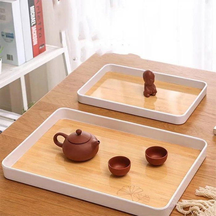 Plateau Rectangulaire - MARQUE Inconnue - 35cm x 23cm - Incassable - Empilable - Multifonctionnel