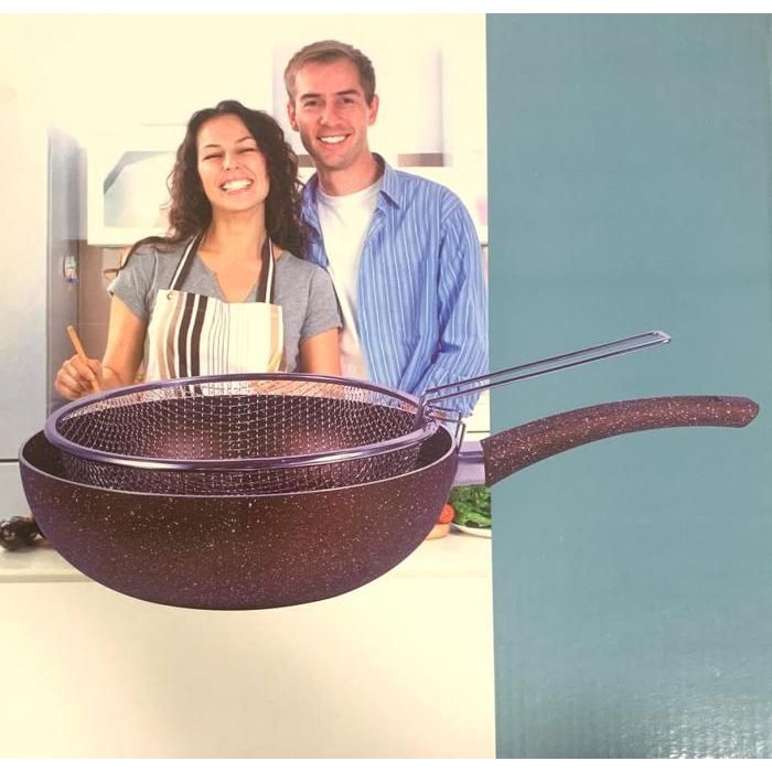 Poêle friteuse 28 cm