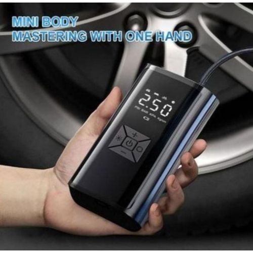 Pompe à air de Voiture, Gonfleur de Pneu sans fil avec powerbank